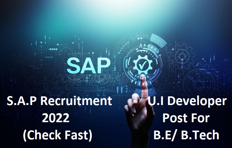 SAP Recruitment 2022