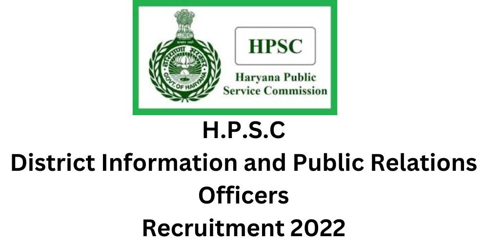 HPSC DIPRO Recruitment 2022