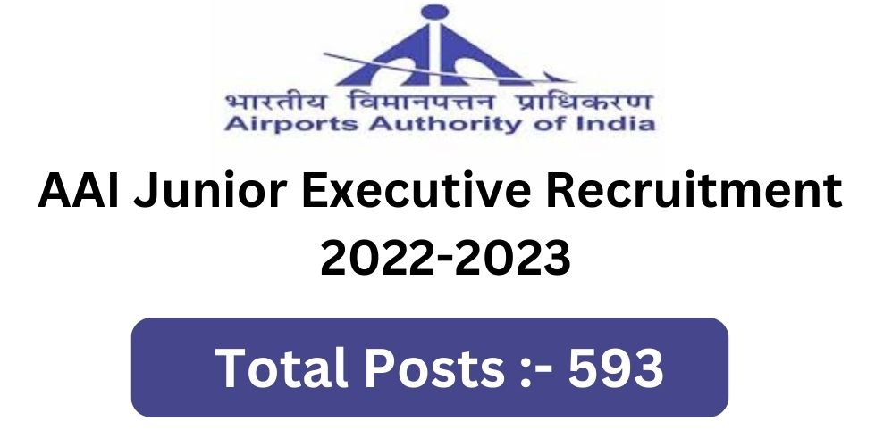 AAI Junior Executive Recruitment 2022-2023