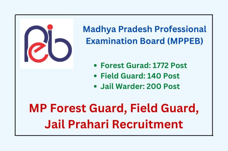 MP Forest Guard Recruitment 2022-2023